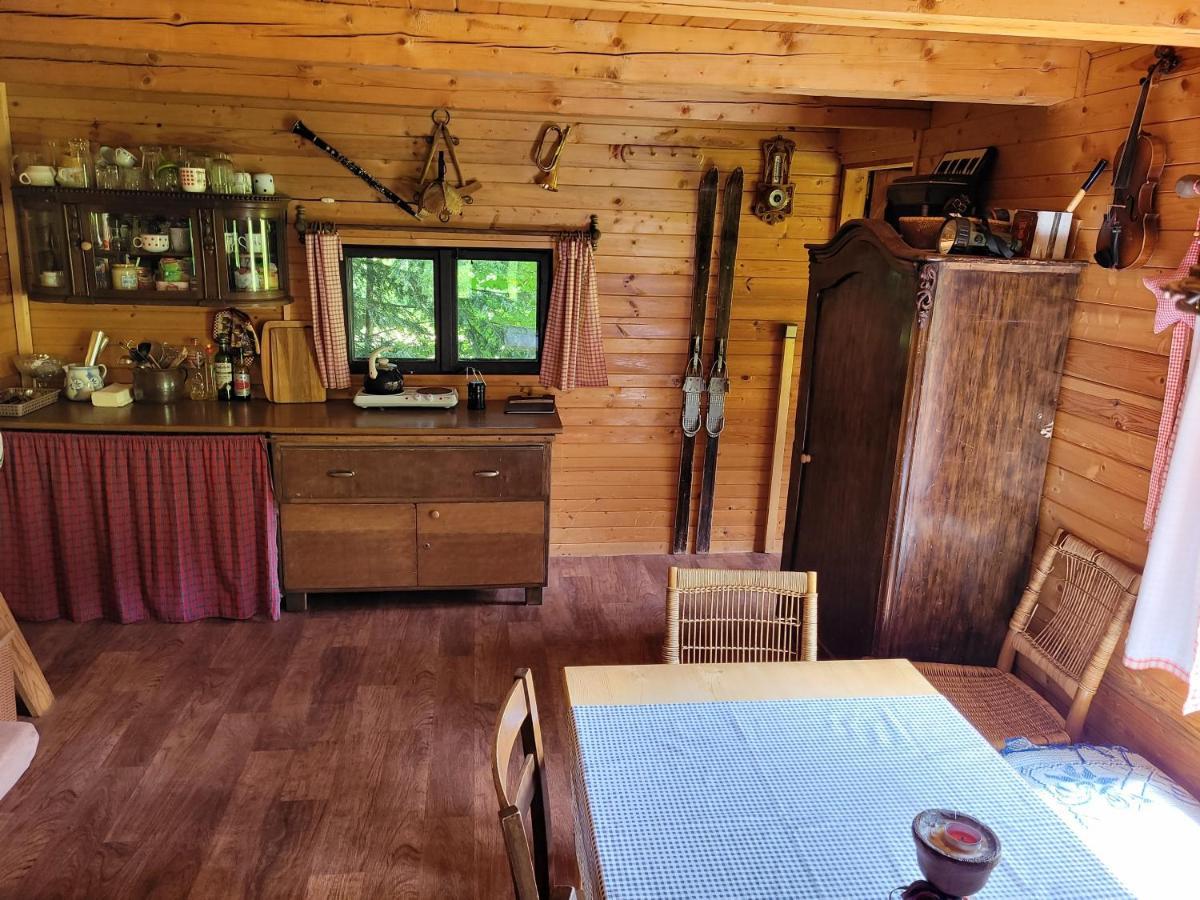 Srub Na Svahu Sjezdovky V Radvanicich Radvanice  Buitenkant foto