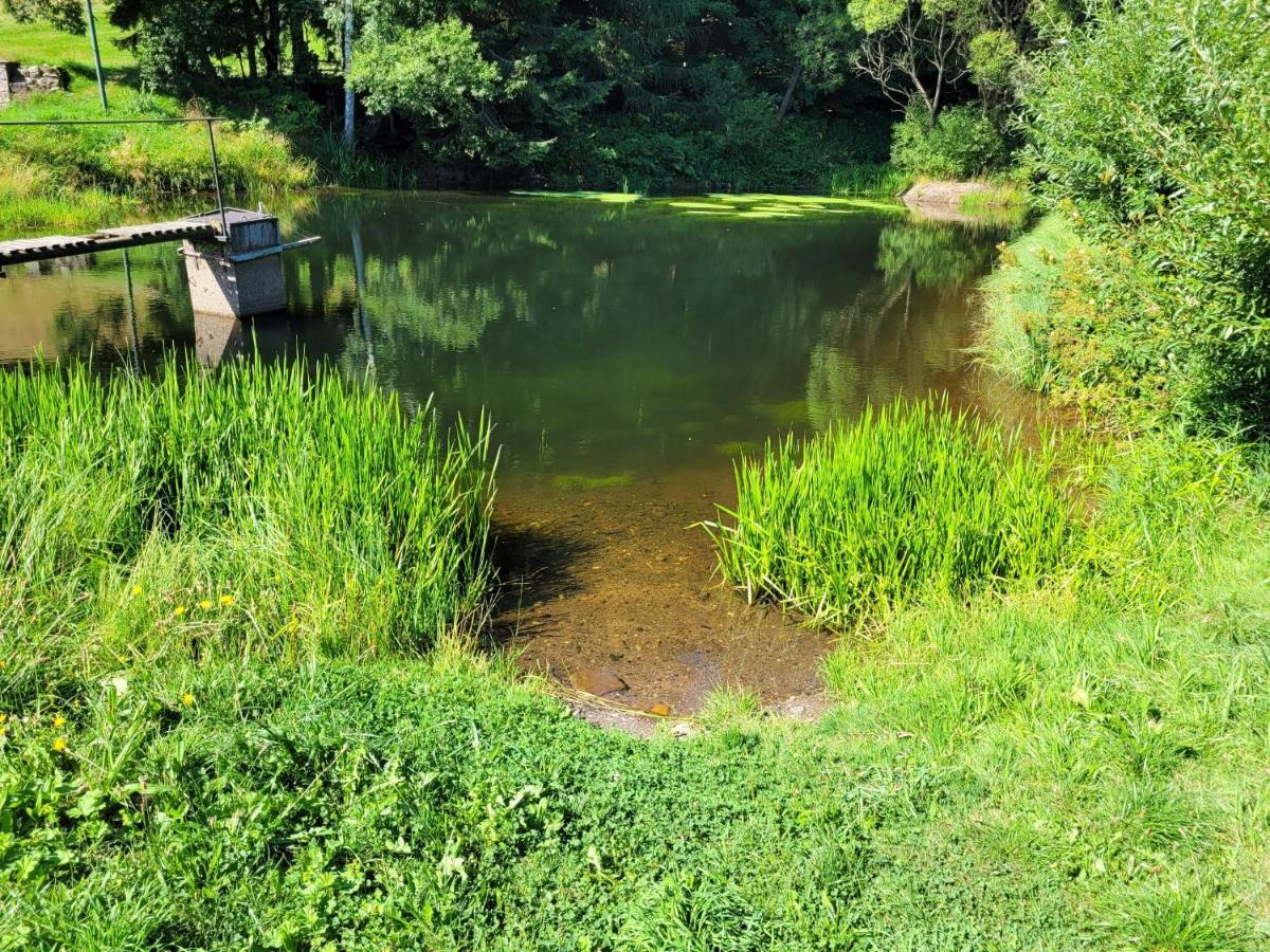 Srub Na Svahu Sjezdovky V Radvanicich Radvanice  Buitenkant foto